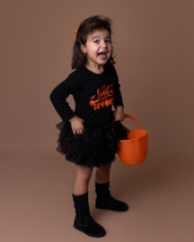 HALLOWEEN OUTFIT SPOOKY | ZWART-ORANJE