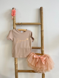 TUTU SET BLOSJESROZE + NAAM | NIENE