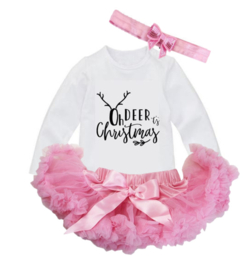 KERST SET PETTISKIRT ROZE | MEAGAN