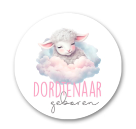 Raamsticker geboorte/sluitsticker/versiering