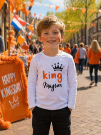 SHIRT MET NAAM | KING