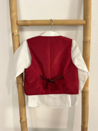 BRUIDSJONKER PAK BURGUNDY | BOAZ (4-delig) *