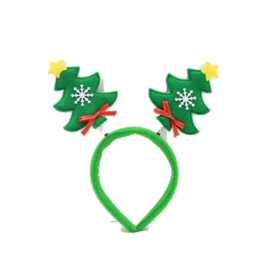 Kerstboom diadeem groen