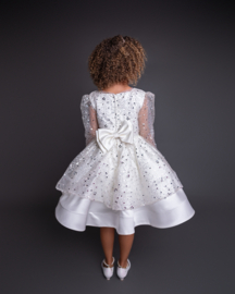 KINDER GALA, PRINSESJURK GLITTER ROOMWIT | MISTY *