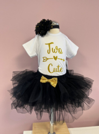 VERJAARDAGSET 2 JAAR ROZE | TWO CUTE