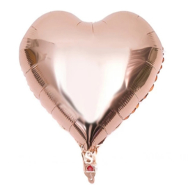 FOLIE BALLON HART | ROSE GOUD