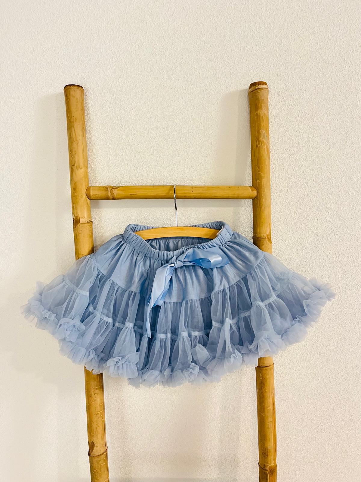 PETTISKIRT | BLAUW