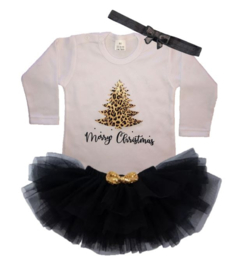 KERST OUTFIT TREE ZWART | MERRY CHRISTMAS