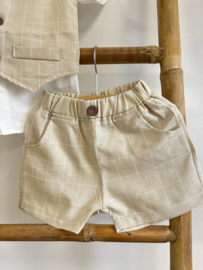 BRUIDSJONKER PAK BEIGE kort | CHARLIE