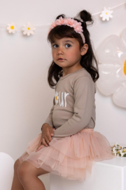 VERJAARDAGSET TUTU PEACH, 1, 2 ,3, 4 JAAR | DAISY