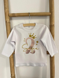 VERJAARDAG SHIRT DEEP PINK, ALLE LEEFTIJDEN | LOVA