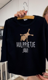 SINTERKLAAS SHIRT | HULPPIETJE + NAAM