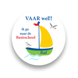 TRAKTATIE STICKER, 20 stuks  | BOOTJE