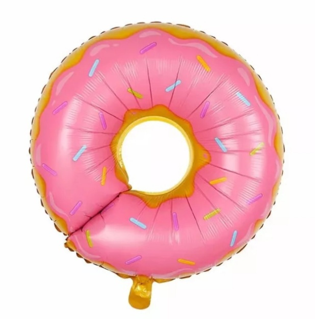 Sweet Donut folieballon,roze