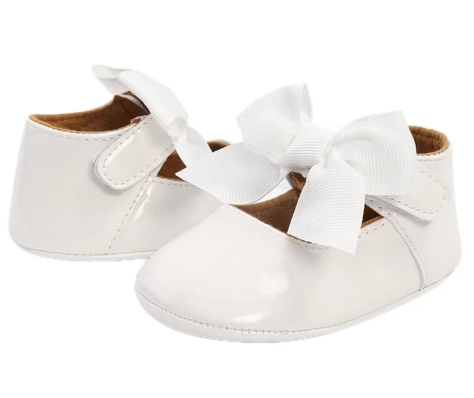 afgewerkt omroeper Misverstand Baby schoen Lisa wit (6/12 mnd voorraad) | Baby schoenen | Dottig