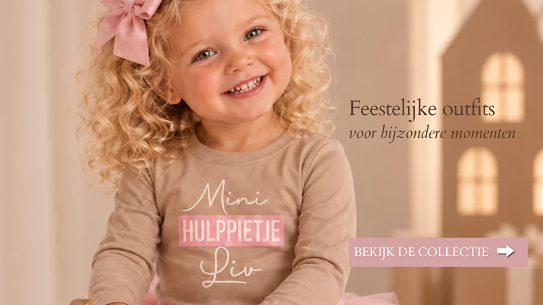 Hulppietenshirts voor kinderen met eigen naam bedrukt – Dottig
