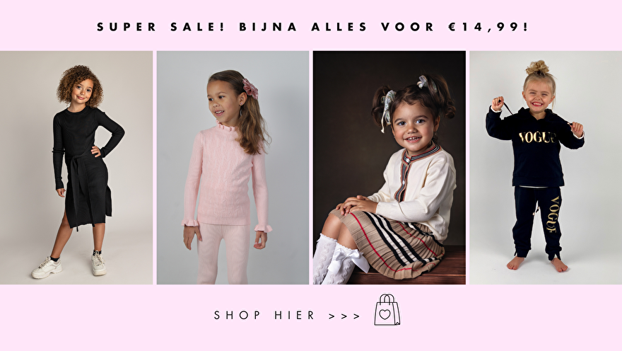 SALE UITVERKOOP KINDERKLEDING ONLINE WEBSHOP