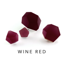 Fruit Bijoux ringtop "Wine red"