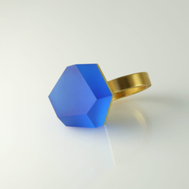 Fruit Bijoux ringtop "Cobalt blue"