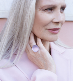 Fruit Bijoux ringtop "Lilac purple"