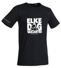 T-shirt "Elke dag vakantie!" T3