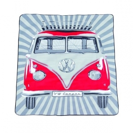 VW Picknickkleed rood