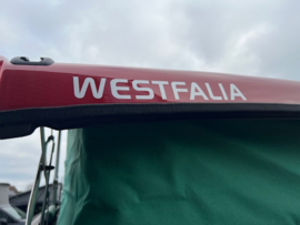 Sticker hefdak V-Klasse zilverkleurig