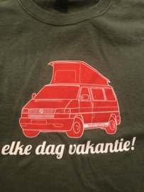 Kids T-shirt Elke dag vakantie T4 (maat M - 152)