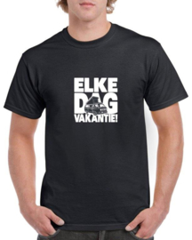 T-shirt "Elke dag vakantie!" T3