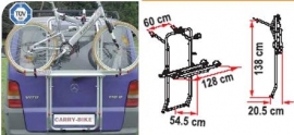 Fietsendrager Mercedes Vito tot 2004