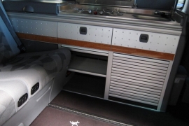 Plank keukenkast links Viano