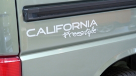 California Freestyle stickerset