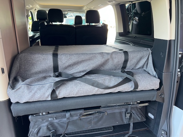 Matras voor MB/T5/T6  4+4cm koudschuim + traagschuim 108x200x8cm
