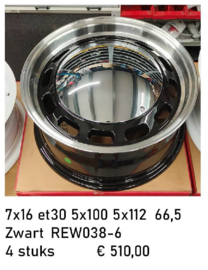 Retro Lichtmetalen wielen Smoothies /Moon discs/ Moonshiners 7x16 5x100-5x112
