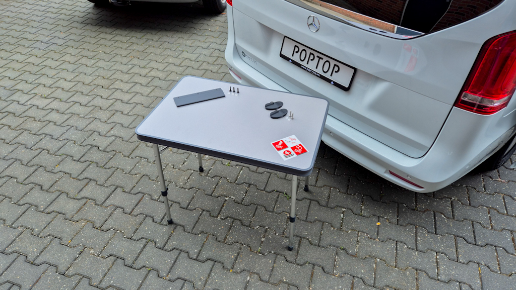 Buitentafel incl. montageset V-klasse
