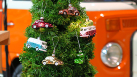 Kerstbal VW T1 kerstboom