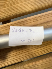 Bike Block Pro D 2 rood  nr 202 gebruikt