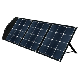Opvouwbaar zonnepaneel met Bleutooth laadregelaar