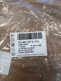Bekleding stoelscharnier T4 zwart