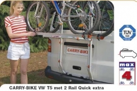 Fiamma Carry Bike  VW T5 met klep