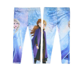 Disney Frozen 2 legging Sneeuwkoningin blauw