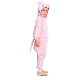 Onesie varken huispak kostuum + GRATIS hanger