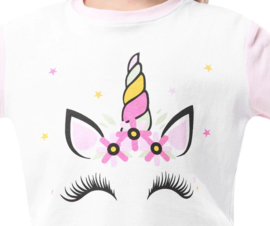 Eenhoorn Unicorn pyjama roze + GRATIS ketting