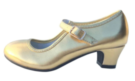 Spaanse schoenen goud