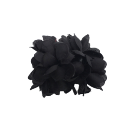 Haarbloem zwart klein model