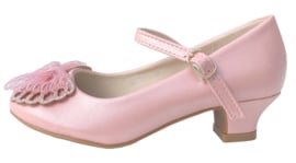 Spaanse schoenen vlinder roze Glamour