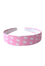 GRATIS haarband roze wit -  vanaf 40 euro excl. verz.kosten