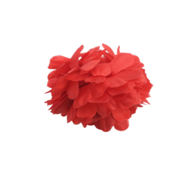 Haarbloem rood klein model