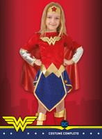 Wonder Woman D.C. Comics Verkleedpak Meisjes Rood 5-delig