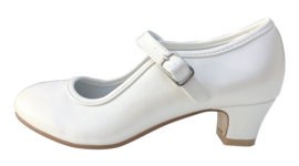 Spaanse schoenen ivoor wit
